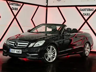 Usado Mercedes E350 Avantgarde 265 CV (194 kW) 2013 Negro Descapotable