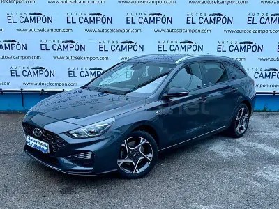 Begagnad Hyundai i30 N Line 120 HK (88 kW) 2023 Grå Kombi