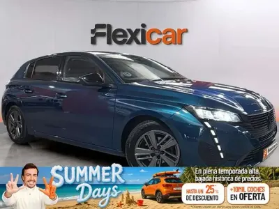 Usado Peugeot 308 Active 131 CV (96 kW) 2024 Azul Utilitario