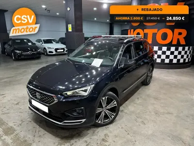 Usado Seat Tarraco XCELLENCE 245 CV (180 kW) 2021 Negro SUV