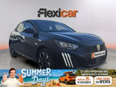 Usado Peugeot 208 Allure 101 CV (74 kW) 2025 Negro Utilitario