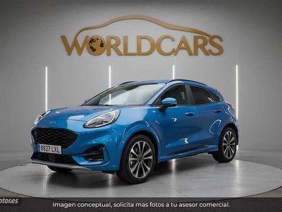 Azul Usado 2022 Ford Puma Titanium SUV | 16.225 € (Precio justo)