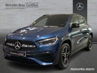 Azul Usado 2021 Mercedes GLA250 AMG line SUV | 35.500 € (Precio justo)