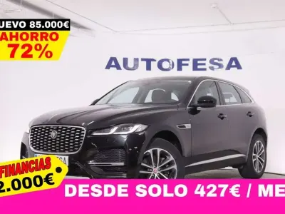 Usado Jaguar F-Pace S 204 CV (150 kW) 2021 Negro SUV