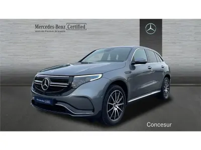 Usado Mercedes EQC400 300 kW (408 CV) 2022 Gris SUV