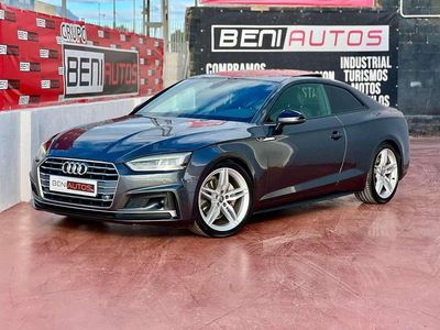 Gris Usado 2018 Audi A5 S-Line Coupe | 21.990 € (Un poco caro)