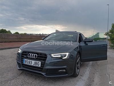 Gris / plata Usado 2014 Audi A5 Sportback S-Line Utilitario | 21.999 € (Caro)