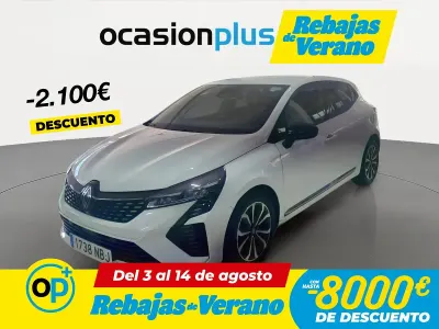 Usado Renault Clio V Techno 90 CV (66 kW) 2025 Blanco Berlina