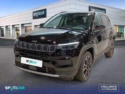 usado Jeep Compass 2 1 3 Gse T4 96kw 130cv Mt Fwd Limited Negro