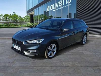 Usado Seat Leon ST FR 150 CV (110 kW) 2021 Gris Familiar