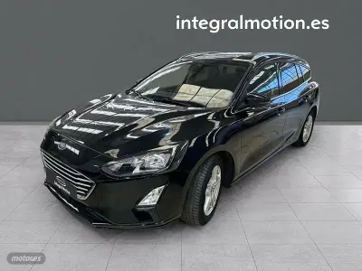 Usado Ford Focus Trend+ 120 CV (88 kW) 2021 Negro Familiar