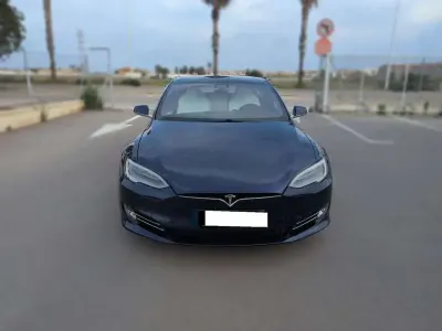 Usado Tesla Model S 414 kW (563 CV) 2020 Azul Utilitario