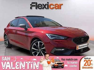 Usado Seat Leon FR 150 CV (110 kW) 2022 Rojo Berlina
