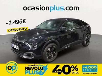 Usado Citroën C4 PureTech 130 CV (95 kW) 2023 Negro Berlina