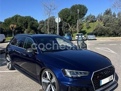 Usado Audi RS4 Ambiente 450 CV (330 kW) 2018 Azul Familiar