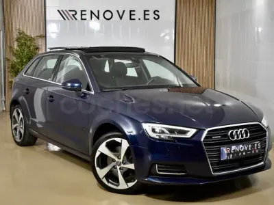 Usado Audi A3 Design 190 CV (139 kW) 2017 Azul Berlina