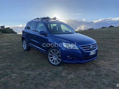 Begagnad VW Tiguan R-line 170 HK (125 kW) 2009 Blå SUV