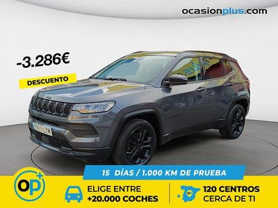 Usado Jeep Compass Night Eagle 130 CV (95 kW) 2022 Negro SUV