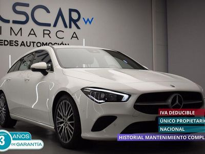 Blanco Usado 2021 Mercedes CLA200 Shooting Brake Familiar | 21.900 € (Precio justo)