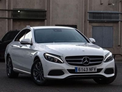 Usado Mercedes C350e 279 CV (205 kW) 2017 Blanco Berlina