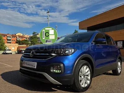 Usado VW T-Cross Advance 95 CV (69 kW) 2021 Azul SUV