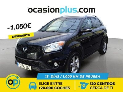 Negro Usado 2015 Ssangyong (KGM) Korando Limited SUV | 9250 € (Buen precio)