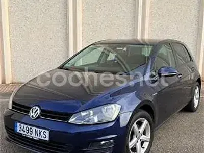 Usado VW Golf VII Edition 110 CV (80 kW) 2015 Azul Berlina
