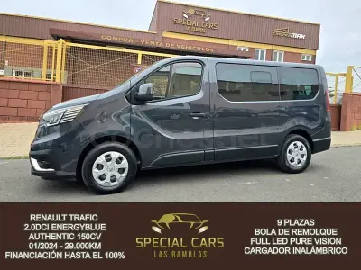Usado Renault Trafic 150 CV (110 kW) 2024 Gris / plata Monovolumen