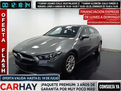 Usado Mercedes CLA200 Business 150 CV (110 kW) 2021 Gris Coupe