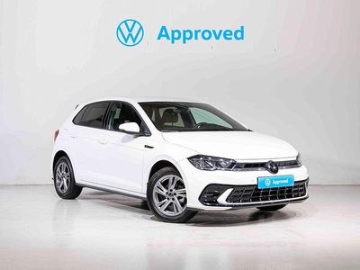 Usado VW Polo R-line 95 CV (69 kW) 2023 Blanco, y punto Coupe