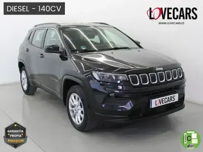 Usado Jeep Compass Longitude 140 CV (102 kW) 2022 Negro SUV