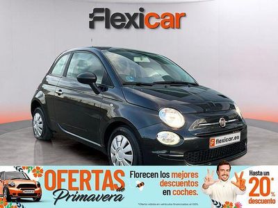 Usado Fiat 500 70 CV (51 kW) 2021 Negro Utilitario