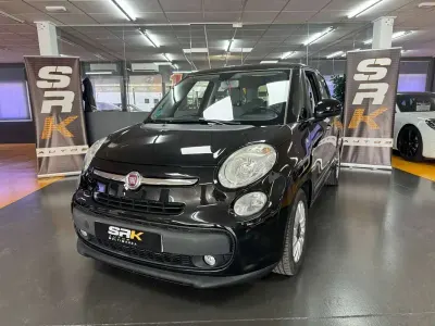 Usado Fiat 500L Lounge 95 CV (69 kW) 2016 Negro Monovolumen