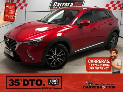 Brugt Mazda CX-3 Luxury 120 HK (88 kW) 2016 Rød SUV
