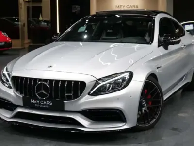 Usado Mercedes C63 AMG AMG 476 CV (350 kW) 2016 Plateado Descapotable