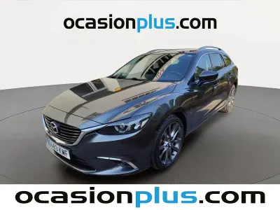 Usado Mazda 6 Luxury 150 CV (110 kW) 2018 Gris Familiar