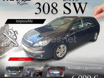 Azul Usado 2016 Peugeot 308 SW Active Familiar | 6999 € (Precio justo)