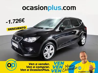 Usado Seat Arona Ecomotive 115 CV (84 kW) 2019 Negro SUV