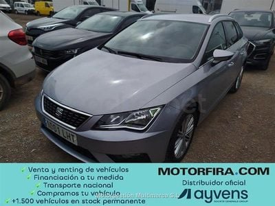 Usado Seat Leon XCELLENCE 130 CV (95 kW) 2020 Gris / plata Familiar