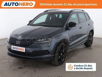 Usado Skoda Karoq SportLine 150 CV (110 kW) 2021 Gris SUV