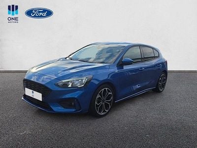 Usado Ford Focus ST-Line 125 CV (91 kW) 2022 Azul Berlina