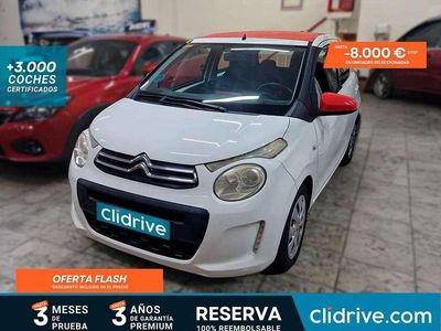 Usado Citroën C1 Feel 82 CV (60 kW) 2014 Blanco Utilitario