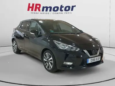 Usado Nissan Micra Acenta 101 CV (74 kW) 2019 Negro Utilitario