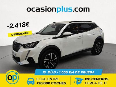 Usado Peugeot 2008 Allure 130 CV (95 kW) 2021 Blanco SUV
