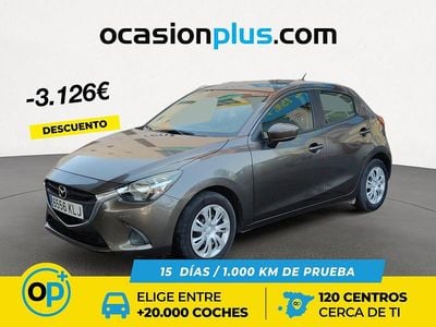 Usado Mazda 2 Style 75 CV (55 kW) 2018 Marrón Berlina