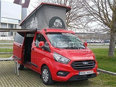 Usado Ford Transit Custom Nugget 185 CV (136 kW) 2021 Rojo Monovolumen