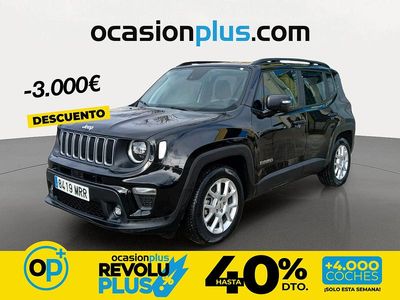 Usado Jeep Renegade Altitude 130 CV (95 kW) 2024 Negro SUV