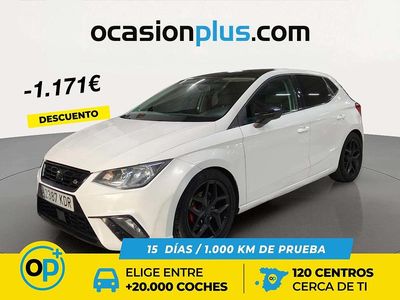 Usado Seat Ibiza FR 115 CV (84 kW) 2017 Blanco