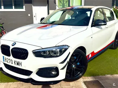 Usado BMW 118 M Sport 150 CV (110 kW) 2018 Blanco Berlina
