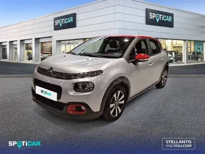 Usado Citroën C3 Feel 82 CV (60 kW) 2018 Gris / plata Utilitario